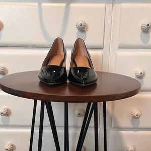 Black Patent Pumps